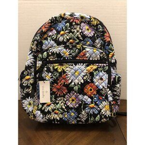 NEW VERA BRADLEY LARGE CAMPUS BOOK-BAG IN FLORAL
